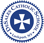 DeSales Catholic School Logo